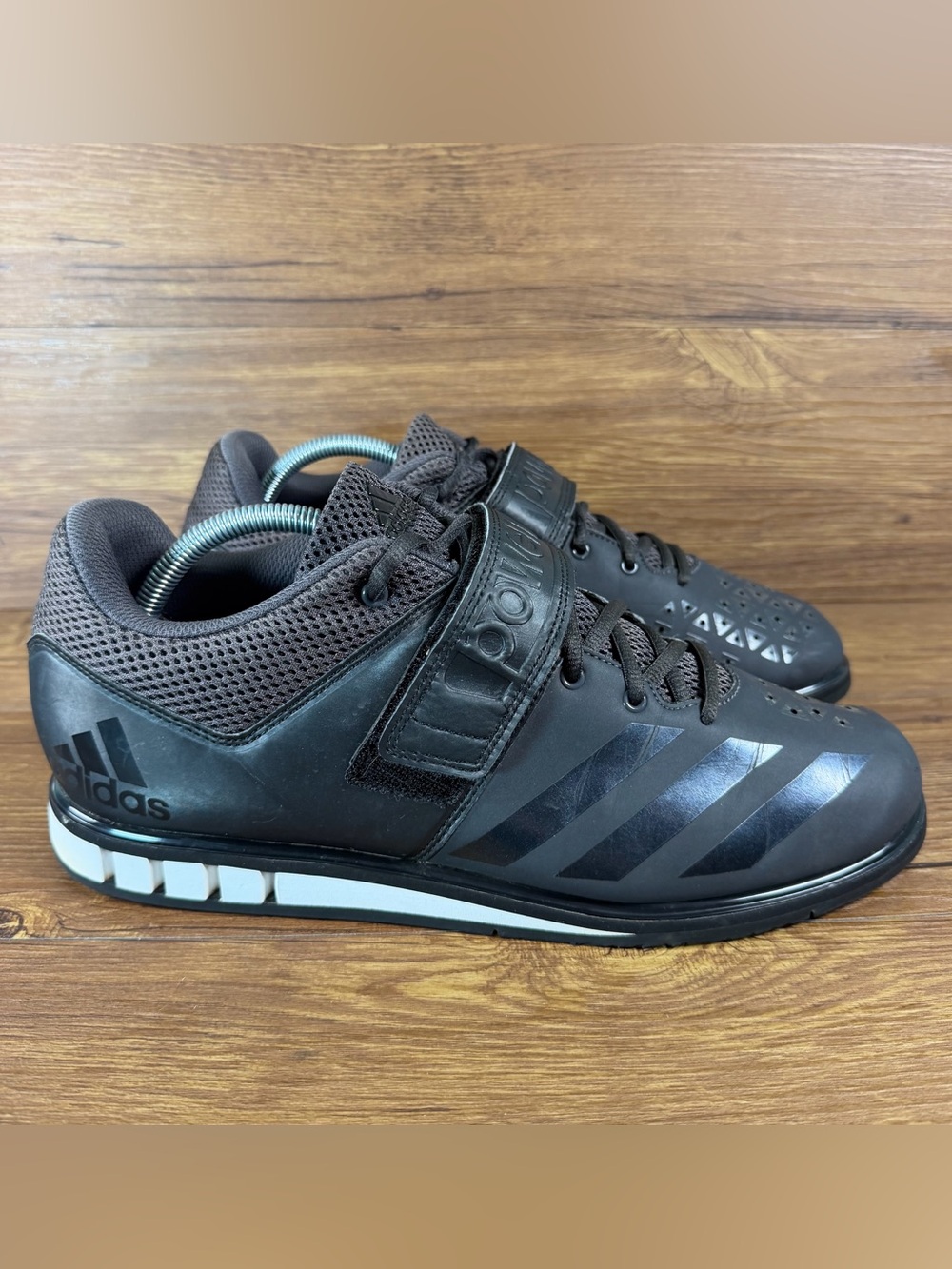 Adidas Powerlift 3.1 Weightlifting Shoes Black White Men’s Size 11
